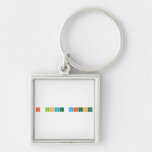 I love science  Metal Keychains