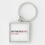 Rayyan Raza  Metal Keychains