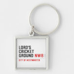 LORD'S CRICKET GROUND  Metal Keychains