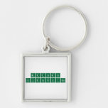 metodo
 cientifico  Metal Keychains