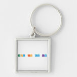 lacy is my life  Metal Keychains