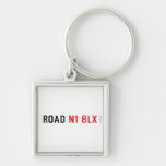 ROAD  Metal Keychains