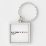 Slakterigatan 10  Metal Keychains