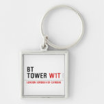 BT TOWER  Metal Keychains