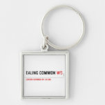 Ealing Common  Metal Keychains