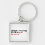 London revolution foiling Kit  Metal Keychains