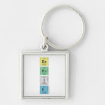 Be
 Rn
 I
 E  Metal Keychains