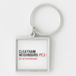 Cleatham  Neighbours  Metal Keychains