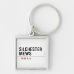 Silchester  Mews  Metal Keychains