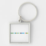 Ele mental holiday club  Metal Keychains