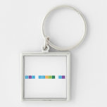 feliz cumple feli  Metal Keychains