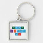 EVDE
 KIMYA 
 VAR  Metal Keychains