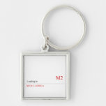 I LOVE MONiCA.SY  Metal Keychains