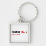 khansa  Metal Keychains