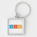 Iris  Metal Keychains