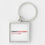 STRIKER  Metal Keychains