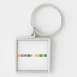 chemical bonding  Metal Keychains