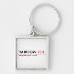 PM Designs   Metal Keychains