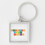 Periodic 
 Table 
 Rocks  Metal Keychains