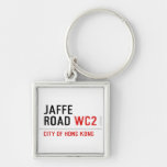 Jaffe Road  Metal Keychains
