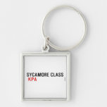 SYCAMORE CLASS   Metal Keychains