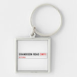 Grandison Road  Metal Keychains