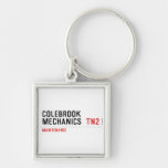 Colebrook Mechanics   Metal Keychains