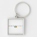 XII FERIA DE CIENCIAS Y TECNOLOGÍA
 DESCUBRE 
 EXPLORA
 INVESTIGA  Metal Keychains