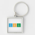 you   Metal Keychains