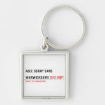 ABLE SCRAP CARS  WARWICKSHIRE  Metal Keychains
