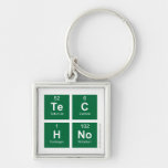 TeC
 HNo  Metal Keychains