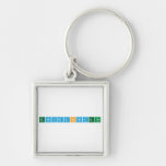 gwyddoniaeth  Metal Keychains