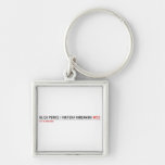 Ulica Perice i Viktora Kirčanski  Metal Keychains