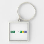 hola jessica  Metal Keychains