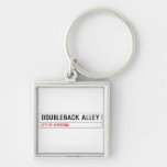 DOUBLEBACK ALLEY  Metal Keychains