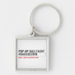 Pop-Up Gaeltacht #Gaeilge2018  Metal Keychains