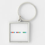 Maria carina questa?  Metal Keychains