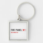 FIRE PANEL  Metal Keychains