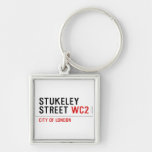 stukeley street  Metal Keychains
