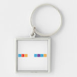 Mrs. Takah  Metal Keychains