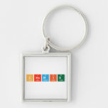 Chemie  Metal Keychains