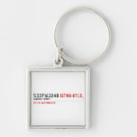 5337163240  Metal Keychains