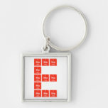 HeHeHe
          He
 HeHeHe
 He
 HeHeHe  Metal Keychains