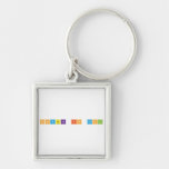 Physics is Cool  Metal Keychains