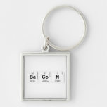 Bacon   Metal Keychains