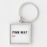 Pinn Way  Metal Keychains