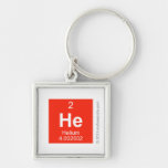 He  Metal Keychains