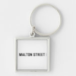 Malton Street  Metal Keychains