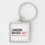 LONDON BRIDGE  Metal Keychains