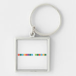 NetWorked Learning  Metal Keychains